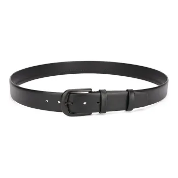 FREE RABBITⅡ Leather Belts Unisex Black