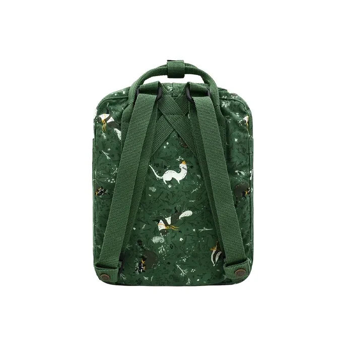 Fjallraven Kanken 7L Backpack Outdoor Bag Polyester With Cotton Green Men's-4