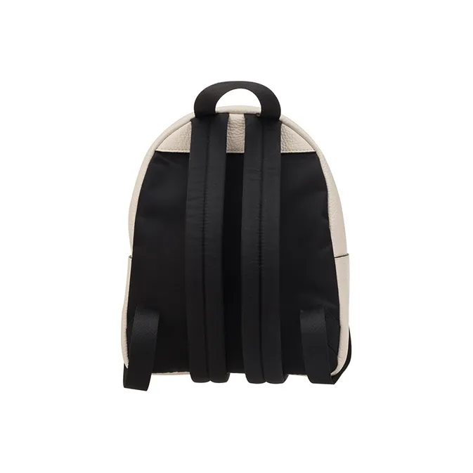 COACH Charlie Leather Backpack Mini Women's White-1