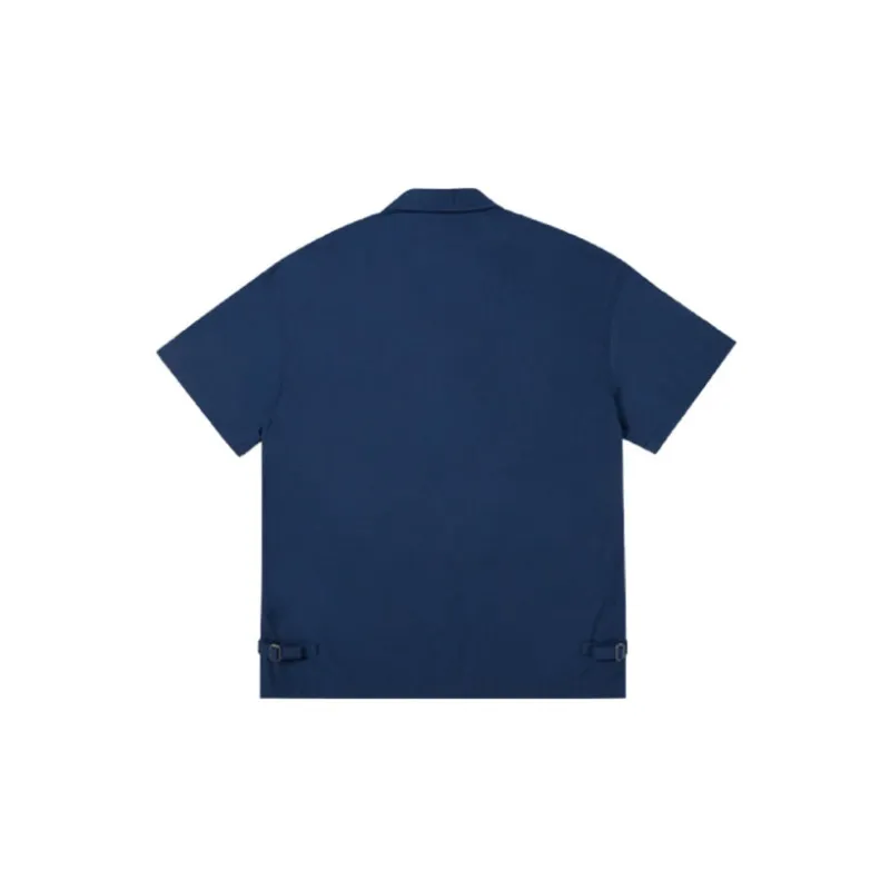Dickies X New Era Shirts Unisex Navy Blue-1