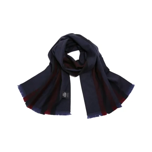 GUCCI Stripe Wool scarf