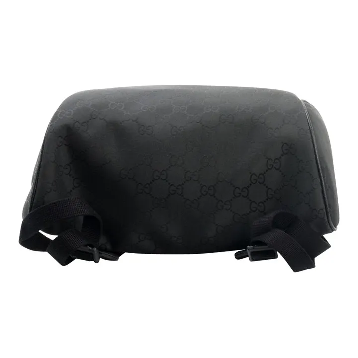 GUCCI Slim Backpack GG Black-4