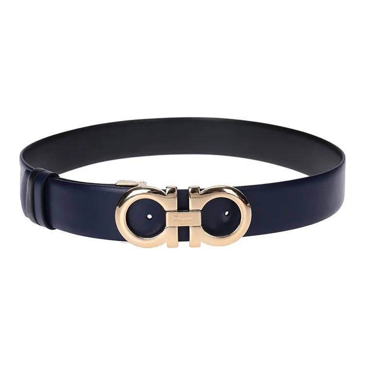 Ferragamo Double Gancini Bit Belt-2