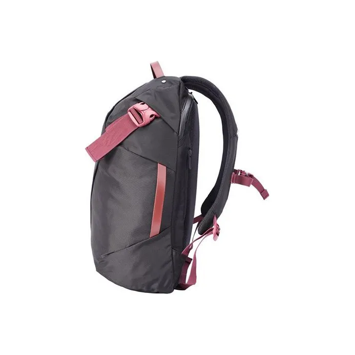 SWIZA Polyamide Backpack Regular Men's Elegant Black/Brick Red-2