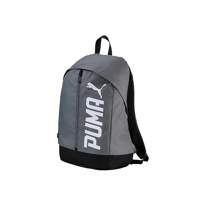 PUMA Polyester Backpack Regular Unisex Gray-1