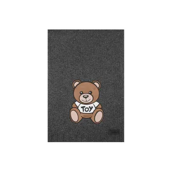 MOSCHINO Shawls Unisex Dark Gray