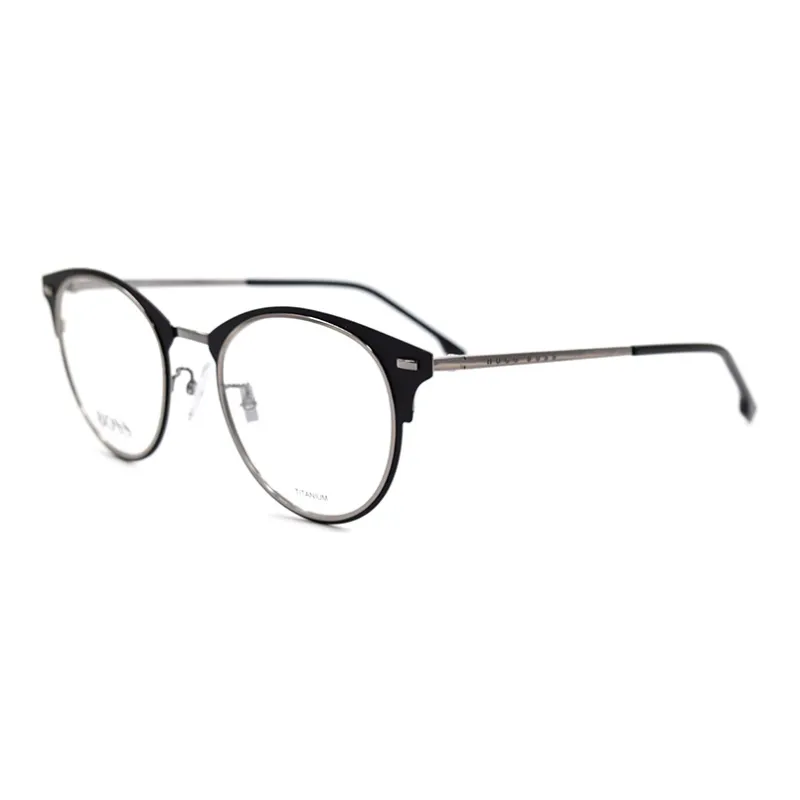 HUGO BOSS Eyeglass Frames Men Matte Black-1