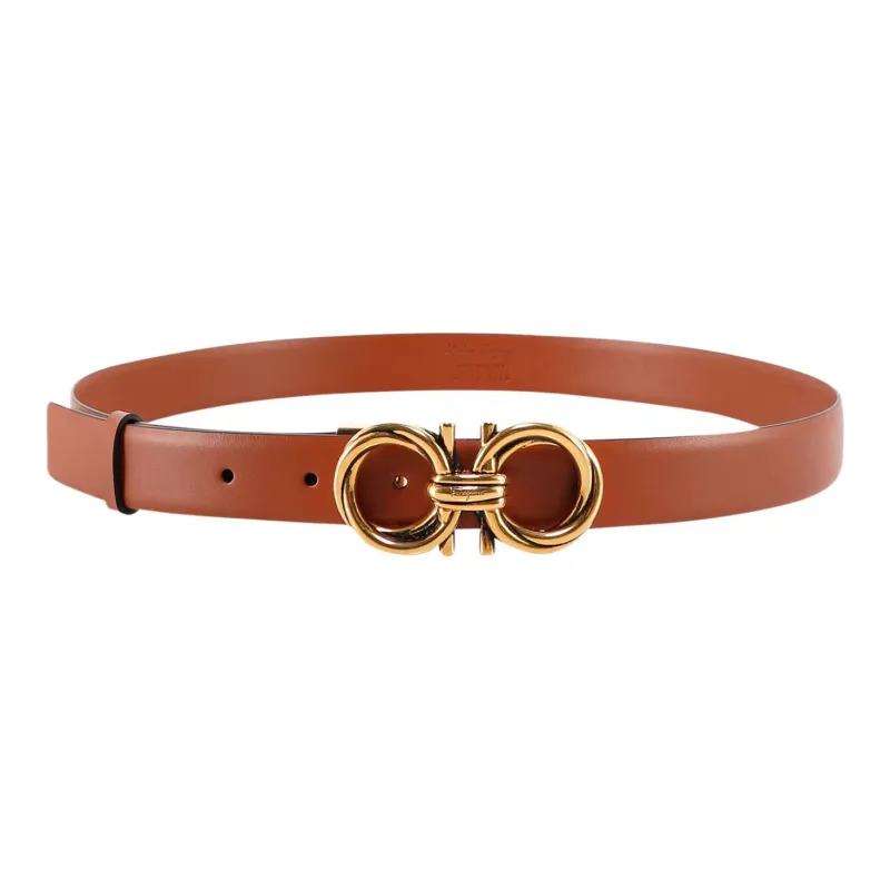 Ferragamo Leather Belts Women's Brown-0