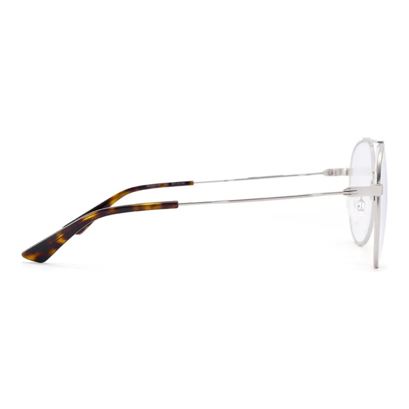 McQ Alexander McQueen Eyeglass Frames Unisex Silver-2