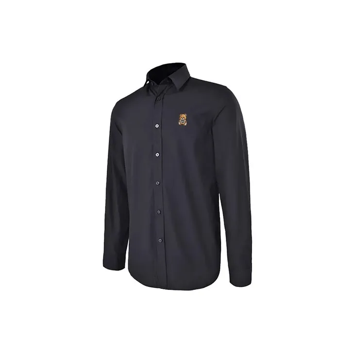 MOSCHINO Shirts Men Black-1