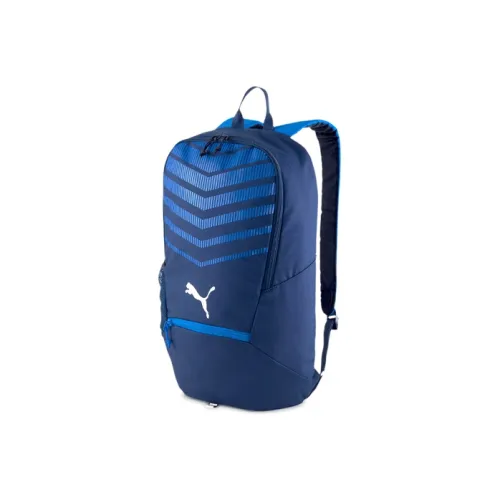 PUMA Polyester Backpack Regular Unisex Blue