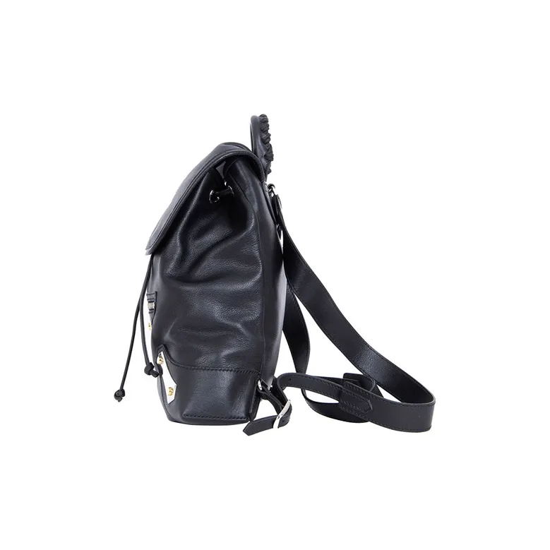 Balenciaga Cow Leather Backpacks Backpack Men's Black-2