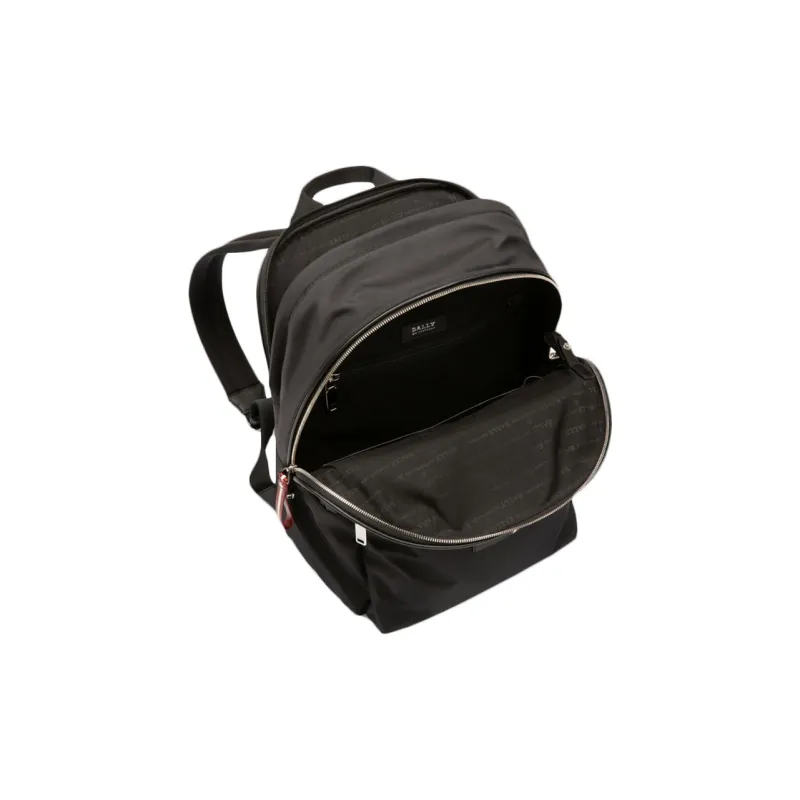 BALLY Nylon Backpack Regular Men's Black-2