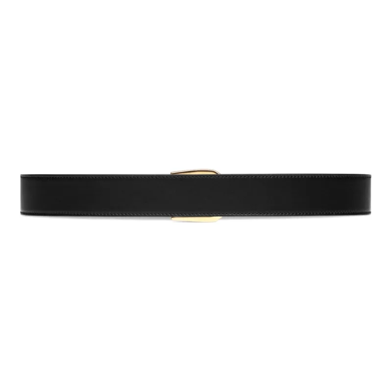 GUCCI G Logo Plaque Buckle Belt-1