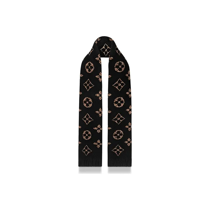 LOUIS VUITTON Jungle Knit Scarves Women's-2