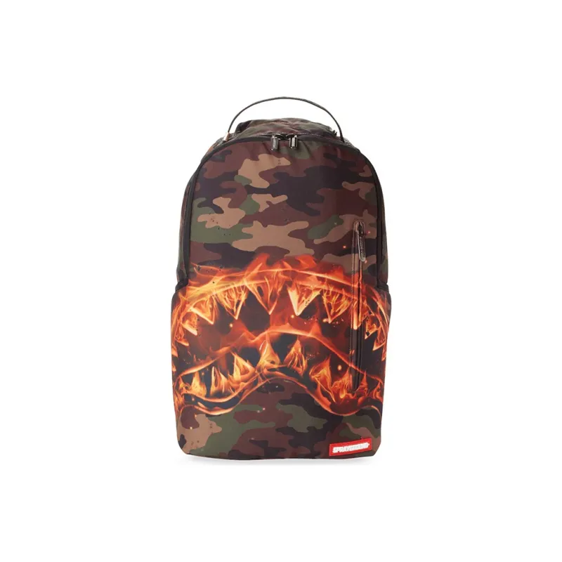 SPRAYGROUND Fabric Backpack Backpack Portable Backpack Small Size Unisex Camouflage-0