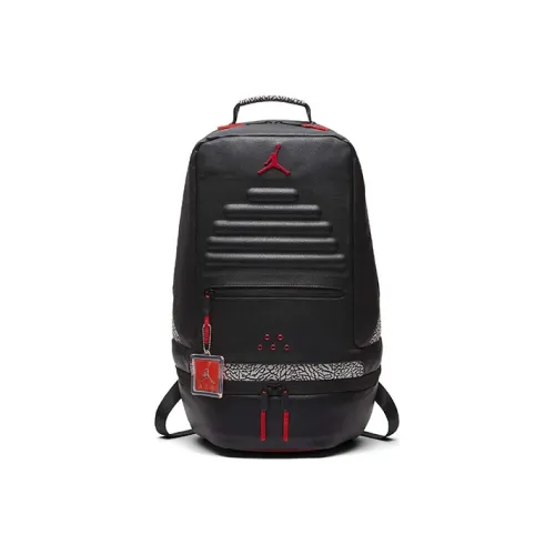 Jordan Polyester Basketball Bag Backpack Unisex Black