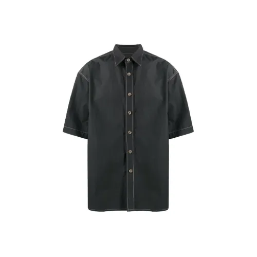 NANUSHKA Shirts Men Black