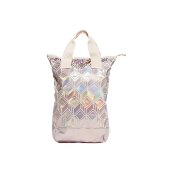 Adidas Originals Artificial Leather Backpack Regular Unisex Dazzling Color Copper Metallic