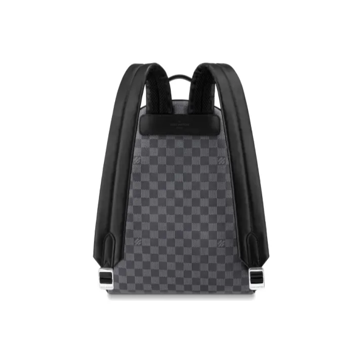 LOUIS VUITTON Josh Backpack Damier Graphite Black-3