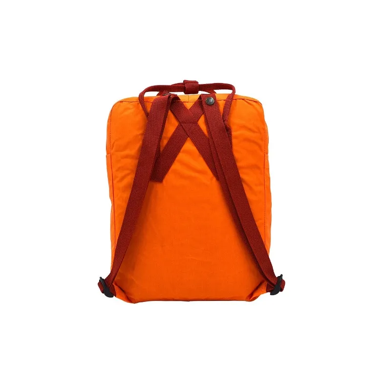Fjallraven Polyester Backpack Regular Unisex Dark Orange Yellow-3