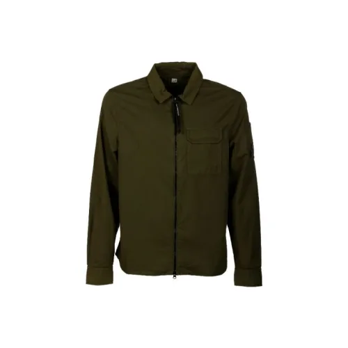 C.P.Company Shirts Men Green