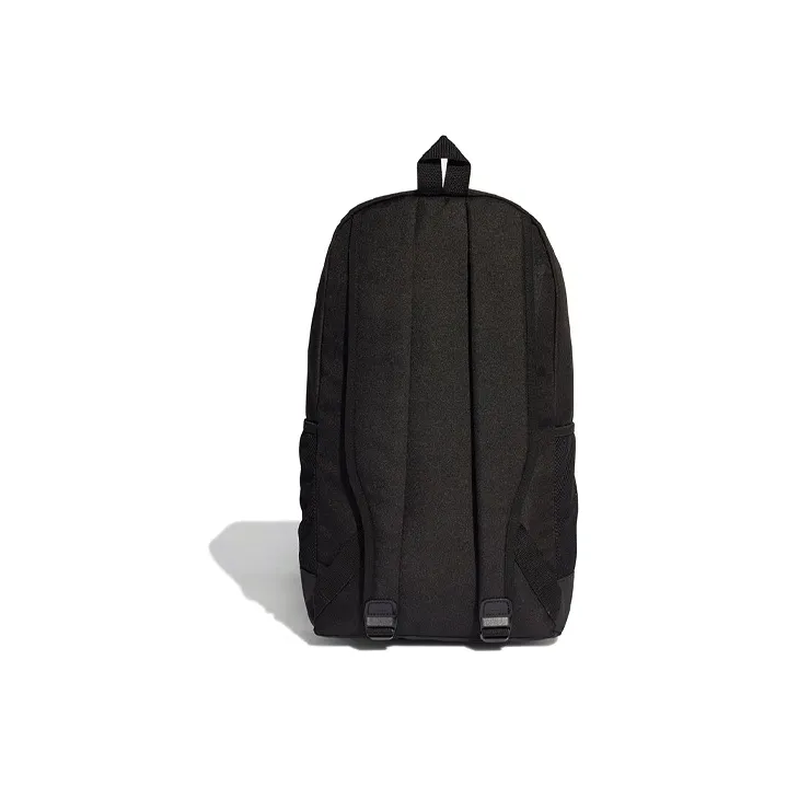 Adidas Polyester Backpack Regular Unisex Black White-2