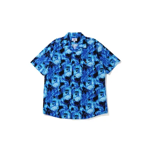 A BATHING APE Ape Head Series Shirts Unisex