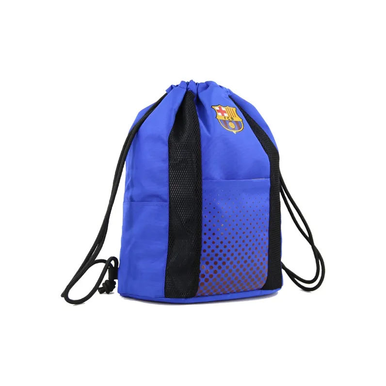 PETERPOINT Oxford Backpack Regular Unisex Blue/Red-1