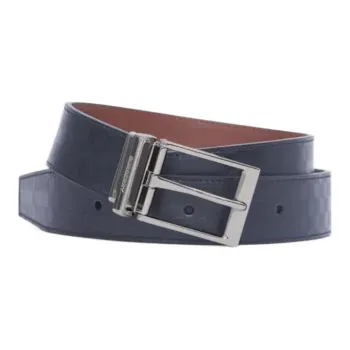 Burberry Leather Belts Men Black/Tan