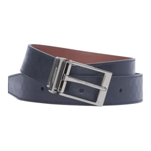 Burberry Leather Belts Men Black/Tan