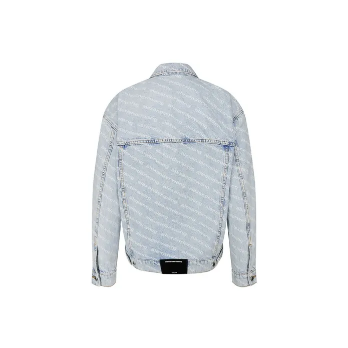 Alexander Wang Logo Denim Jacket-1