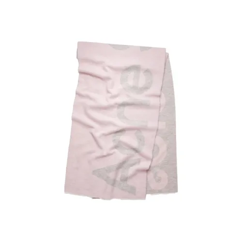 Acne Studios Oversized Logo Intarsia Scarf 