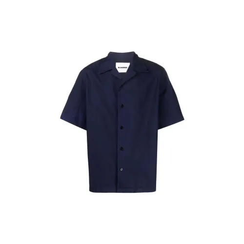 JIL SANDER Shirts Men Blue