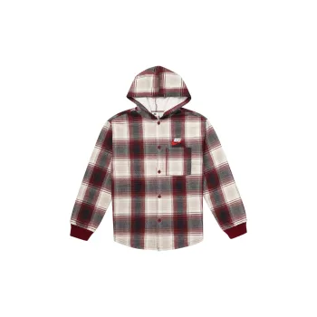Supreme Nike Plaid Hooded Sweatshirt - POIZON