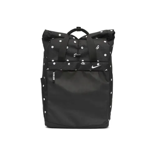 Nike Polyester Handbag Backpack Regular Unisex Black