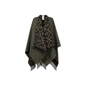 FENDI Shawls Women's Jasper Brown Black