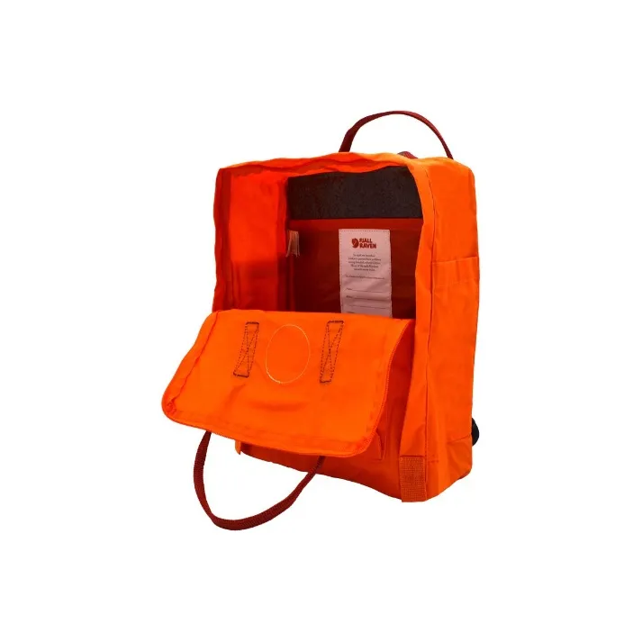 Fjallraven Polyester Backpack Regular Unisex Dark Orange Yellow-2