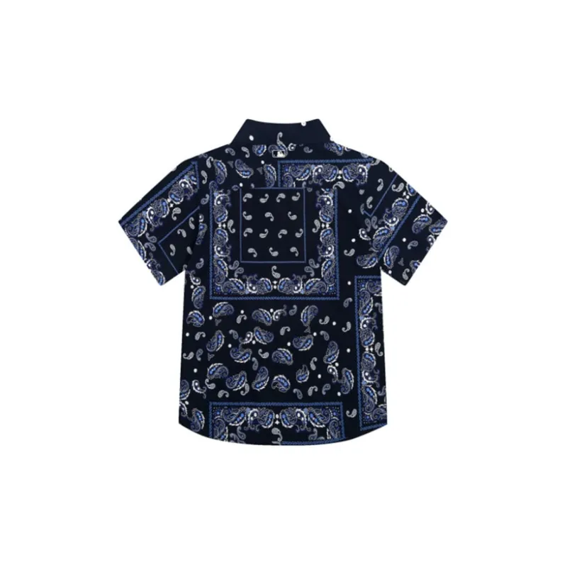 MLB Los Angeles Dodgers Shirt Unisex Navy Blue-1