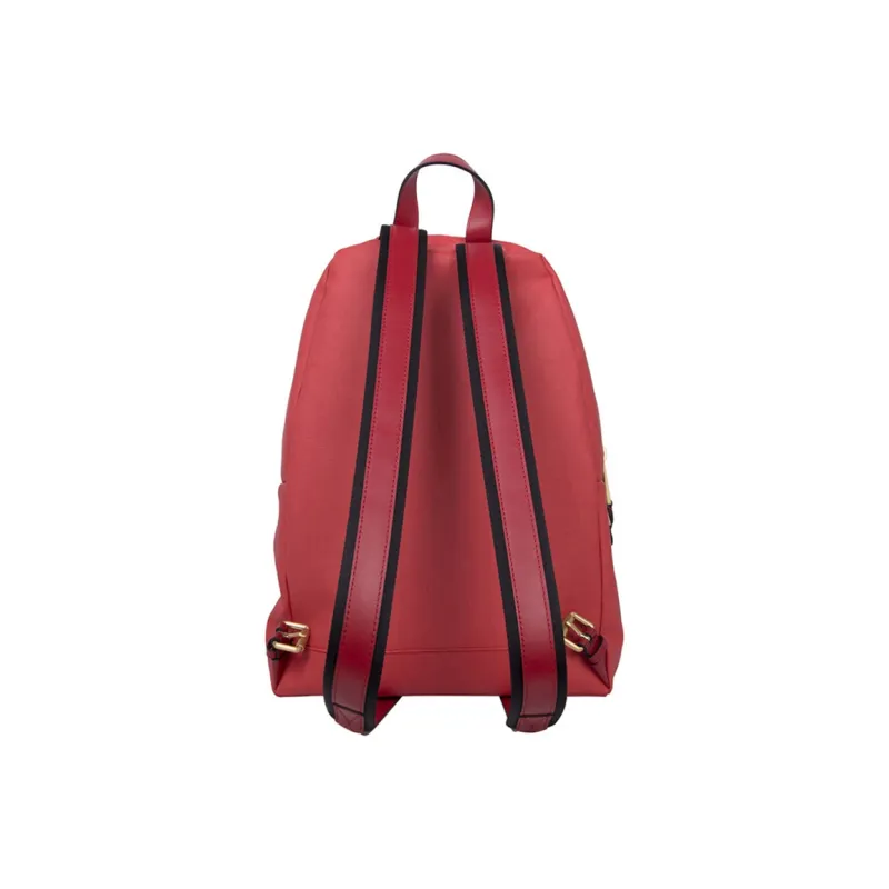 MOSCHINO PU Backpack Women's Red-2