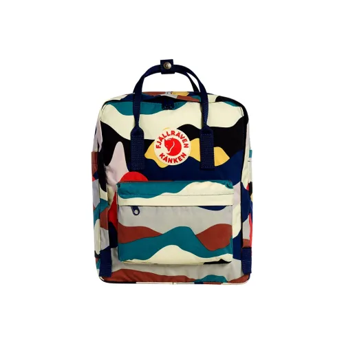 Fjallraven Kanken Cotton And Polyester Blend Brief backpack Regular Unisex Dark Multicolor