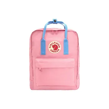 Fjallraven Kanken Fabric Backpack Regular Women's Light Pink/Air Force Blue