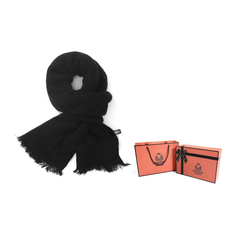 GENANX Knit Scarves Unisex-10
