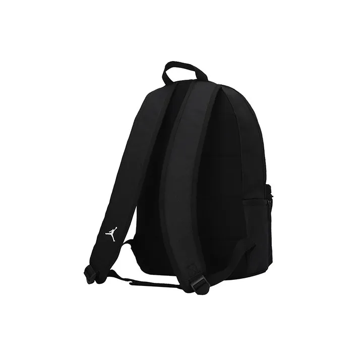 Jordan Polyester Fabric Backpack Regular Unisex Black-1
