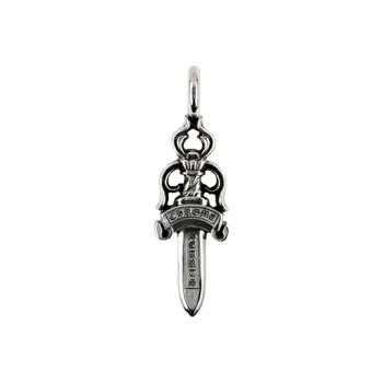 Chrome Hearts 925 Sterling Silver Pendants Unisex Silver
