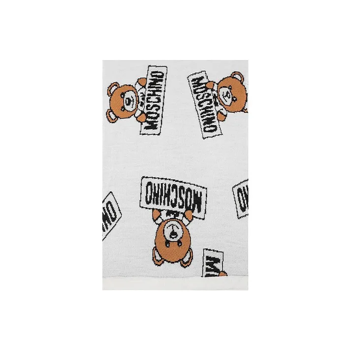 MOSCHINO Shawls Unisex White-0