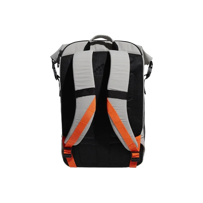 Adidas Polyester Sports Backpack Double-Shoulder Backpack Regular Unisex Metal Gray-2