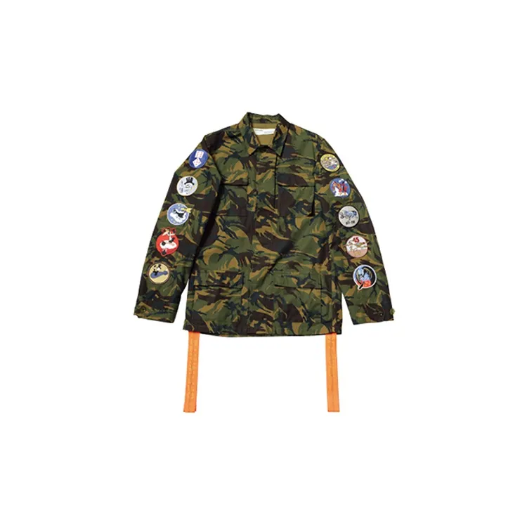 OFF WHITE Camoflage Arrows Patch Sleeves Jacket-1