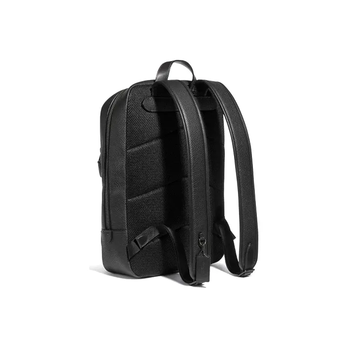 COACH Gotham Canvas With Leather Travel Bag Backpack Large Size Men's Black Copper-1