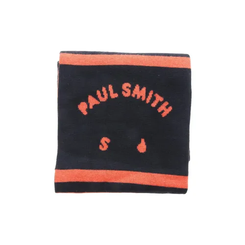 Paul Smith Knit Scarves Unisex Black